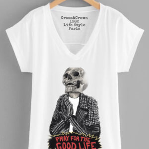 camiseta pray for the good life