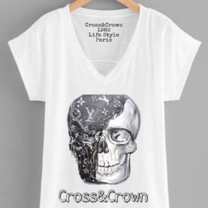 Camiseta calavera Louis Vuitton
