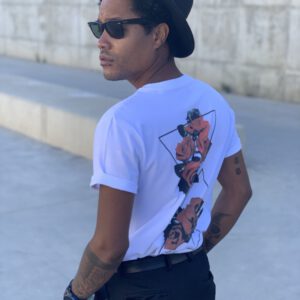parte trasera rosas
