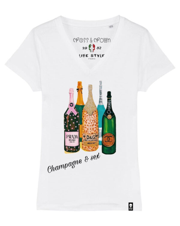 Camiseta champagne & sex