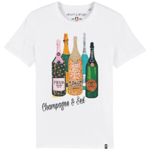 Camiseta champagne & sex