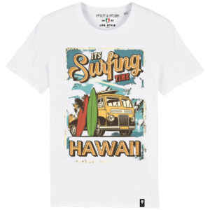 Camiseta Surfing Hawaii