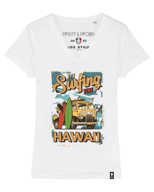 Camiseta Surfing Hawaii